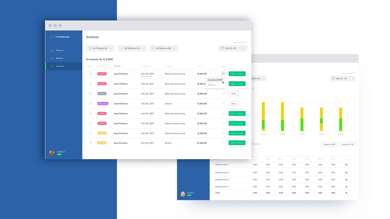 toptracker screenshots toptracker screenshots